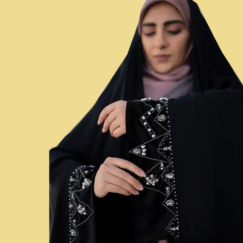چادر عبایی مدل مثلثی
