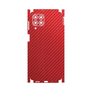 MAHOOT Red-Fiber-FullSkin Cover Sticker for Samsung M53