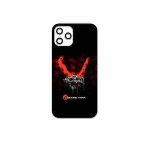 MAHOOT Gears-Of-War-Game Cover Sticker for Apple iPhone 12 Pro