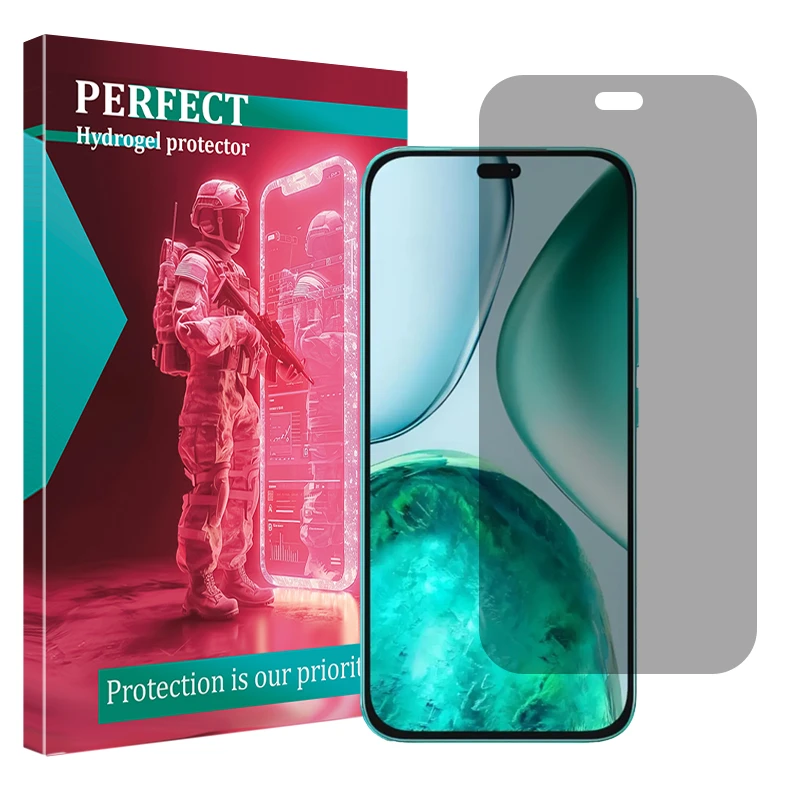 محافظ صفحه نمایش حریم شخصی پرفکت مدل Tough مناسب برای گوشی موبایل آنر X8c