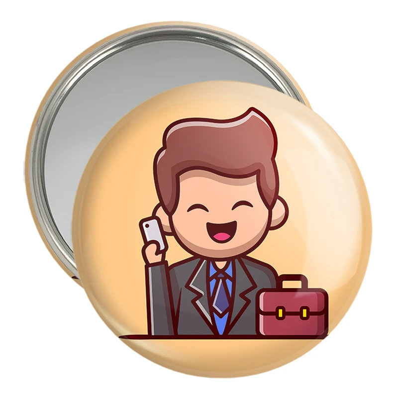 آینه جیبی خندالو مدل کارمند کد 29368