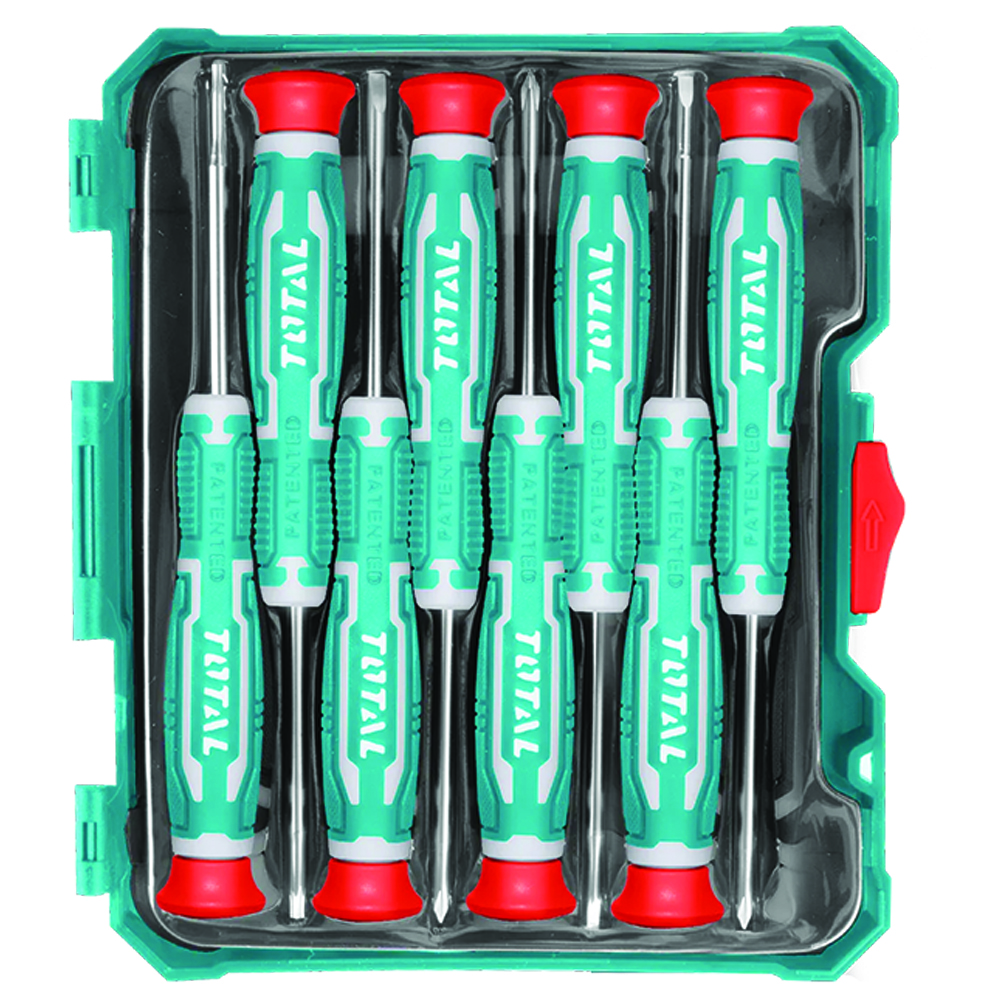 پیچ گوشتی ساعتی توتال مدل THT250826 مجموعه 8 عددی