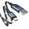 کابل تبدیل USB به USB-C جوی روم مدل چراغ دار طول 1.2 متر