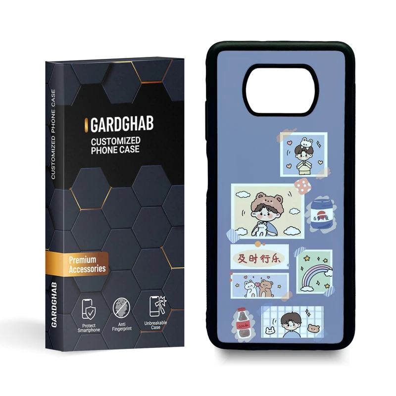 کاور گارد قاب مدل فانتزی مناسب برای گوشی موبایل شیائومی poco X3