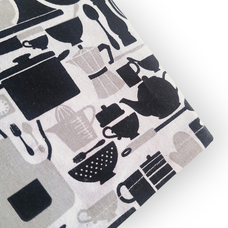 دستمال نظافت مدل لوازم آشپزی مجموعه 2 عددی