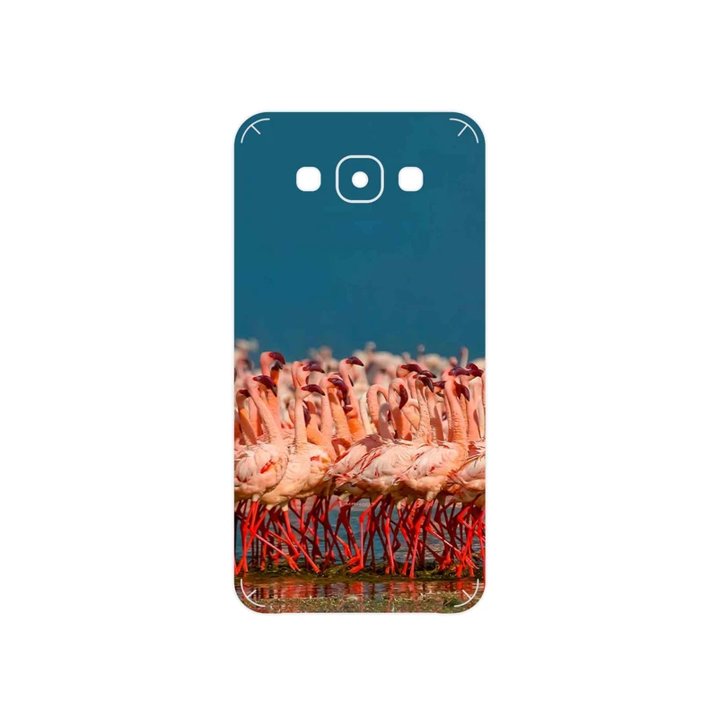 برچسب پوششی ماهوت مدل Flamingo مناسب برای گوشی موبایل سامسونگ Galaxy E7