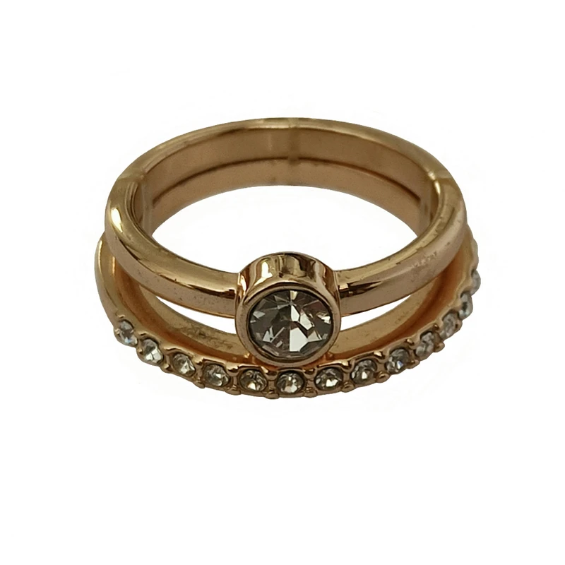 انگشتر زنانه مدل E2608 مجموعه 2 عددی