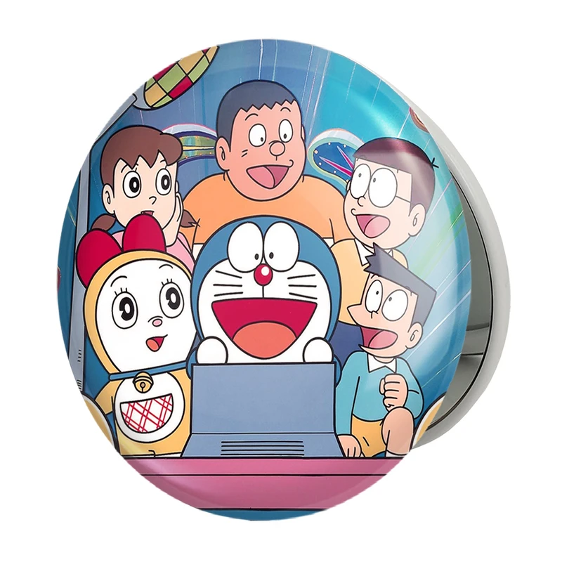 آینه جیبی خندالو طرح نوبیتا نوبی انیمه دورایمون مدل تاشو کد 4961 