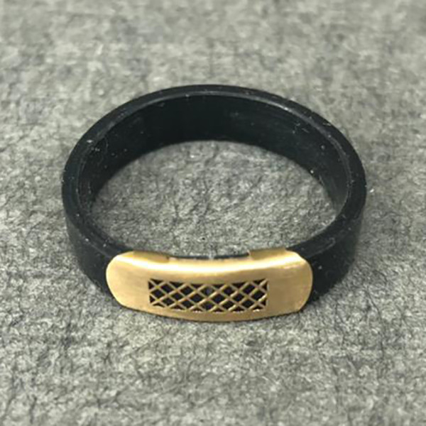 انگشتر طلا 18 عیار مردانه دوست خوب مدل dk243