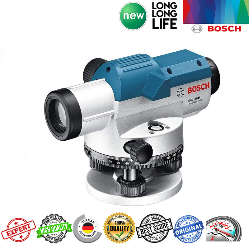 توتال استیشن بوش مدل GOL 26 D + BT160 + GR 500 توتال استیشن بوش مدل GOL 26 D + BT160 + GR 500