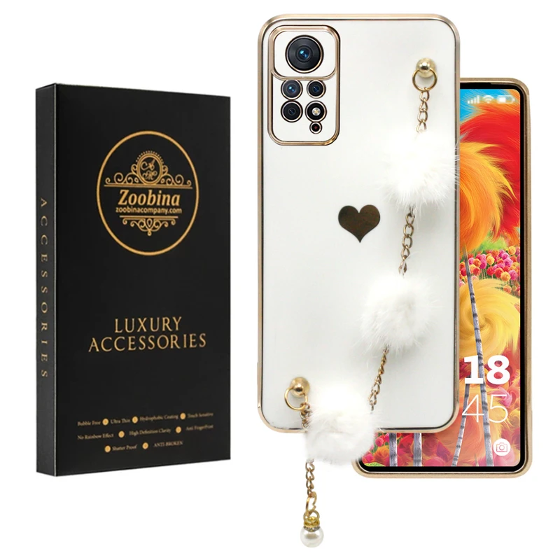 کاور زوبینا مدل Woolen مناسب برای گوشی موبایل شیائومی Redmi Note 12 Pro 4G / Note 11 Pro 4G / 5G به همراه آویز