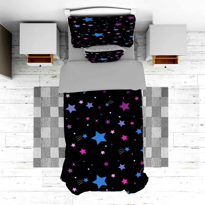 سرویس روتختی مدل ستاره دار  TXY35 تک نفره 5 تکه