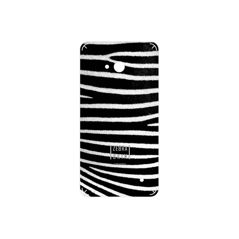برچسب پوششی ماهوت مدل Zebra Skin مناسب برای گوشی موبایل مایکروسافت Lumia 640