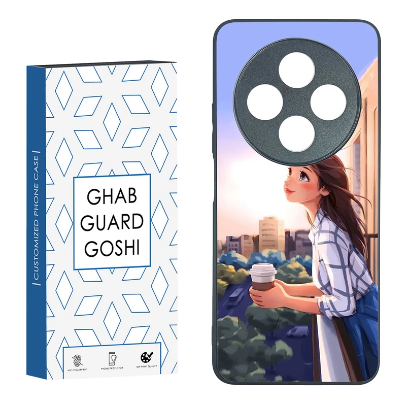کاور قاب گارد گوشی طرح دخترانه کد TPU-016 مناسب برای گوشی موبایل شیائومی REDMI 14 C