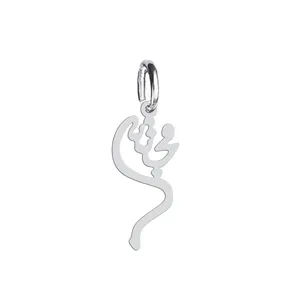 آویز گردنبند نقره هایکا طرح مجتبی مدل n.ha 251