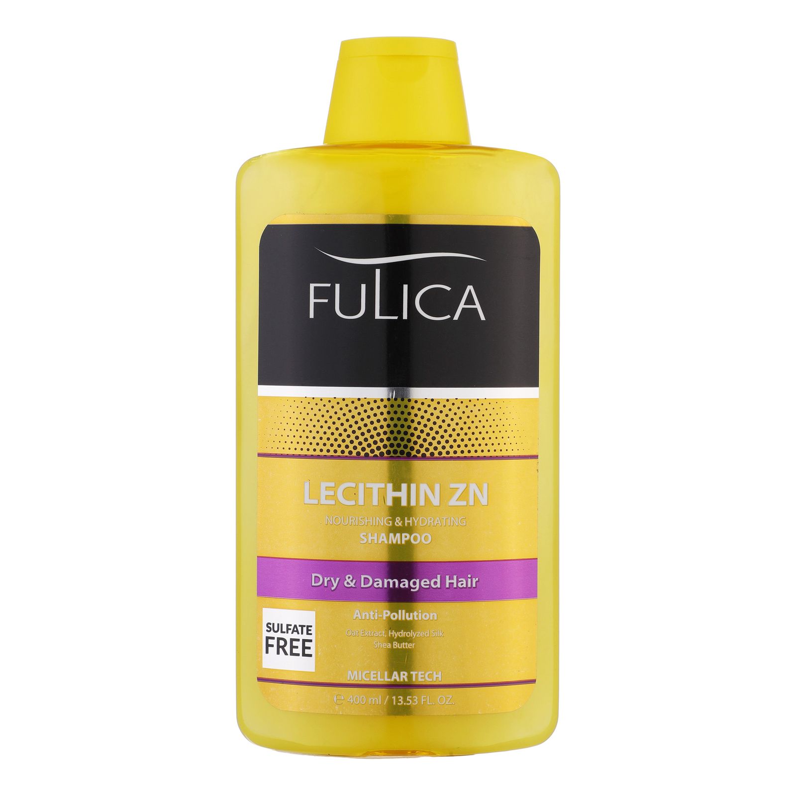 شامپو مو فولیکا مدل LECITHIN ZN مناسب موهای خشک و آسیب دیده حجم 400 میلی لیتر - - 2