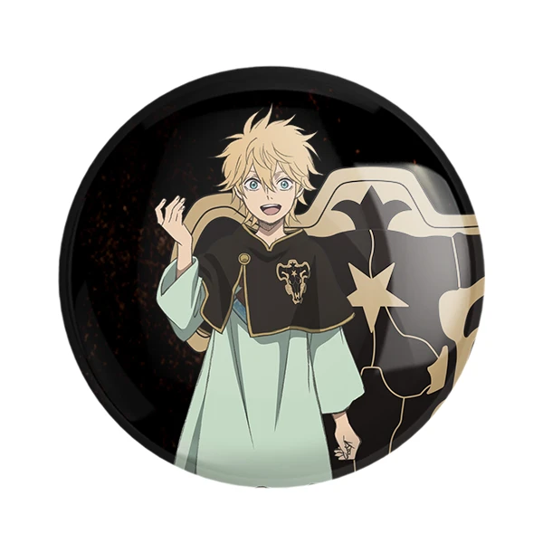 مگنت خندالو طرح لاک ولیتا انیمه بلک کلاور Black Clover کد 10261