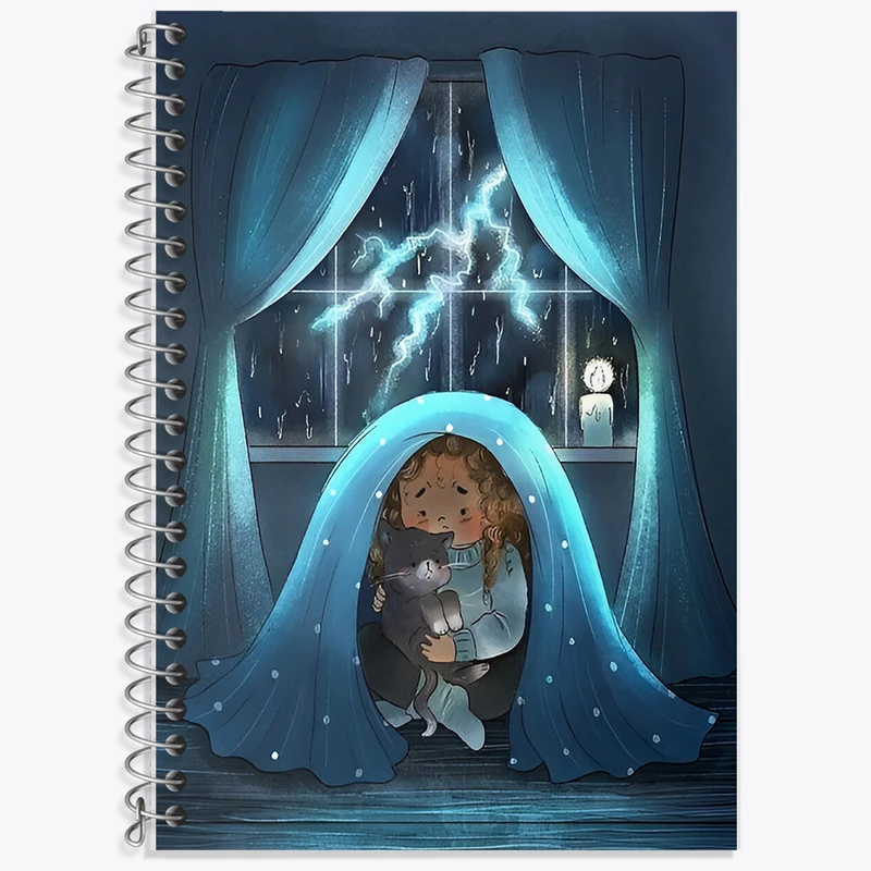 دفتر نت موسیقی 50 برگ خندالو طرح دخترانه کد F8231