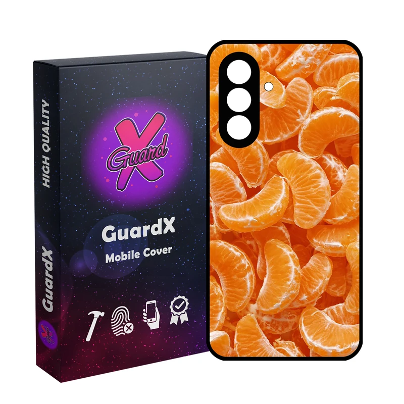 کاور گارد ایکس طرح نارنگی مدل 10985 مناسب برای گوشی موبایل سامسونگ Galaxy S24 FE