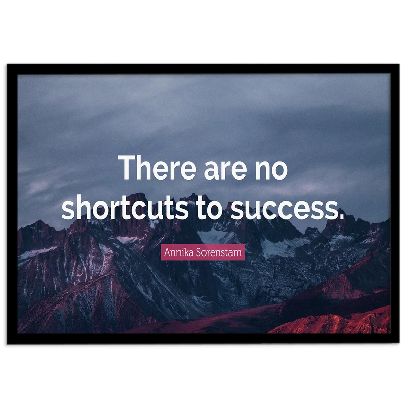 تابلو بکلیت طرح سخن انگیزشی Annika Sörenstam مدل B-s1764