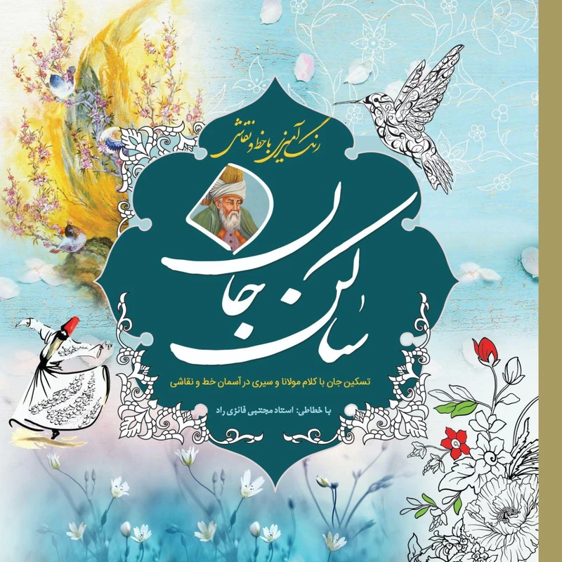 کتاب رنگ‌آمیزی ساکن جان اثر مجتبی فائزی انتشارات سبزان
