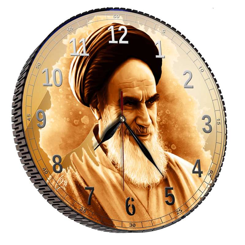 ساعت دیواری مدل امام خمینی