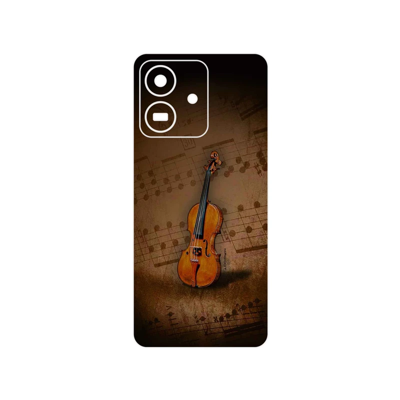 برچسب پوششی ماهوت مدل Violin_Instrument مناسب برای گوشی موبایل آنر Play 10