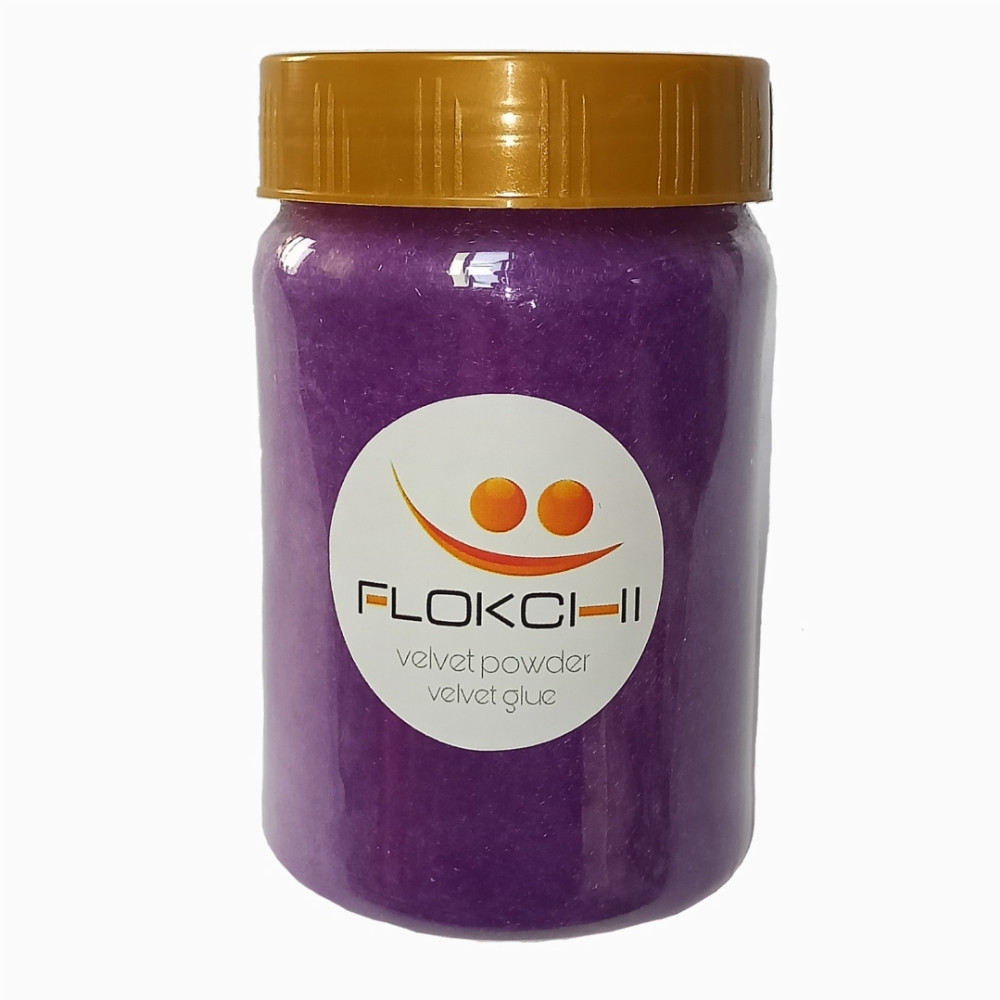 پودر مخمل فلوکچی مدل پلی استر وزن 70 گرم