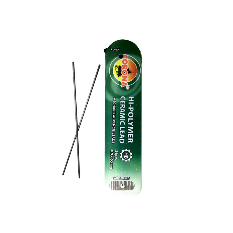 نوک مداد نوکی 0.9 میلی متری کرونا مدل HI-Polymer Ceramic نوک مداد نوکی 0.9 میلی متری کرونا مدل HI-Polymer Ceramic