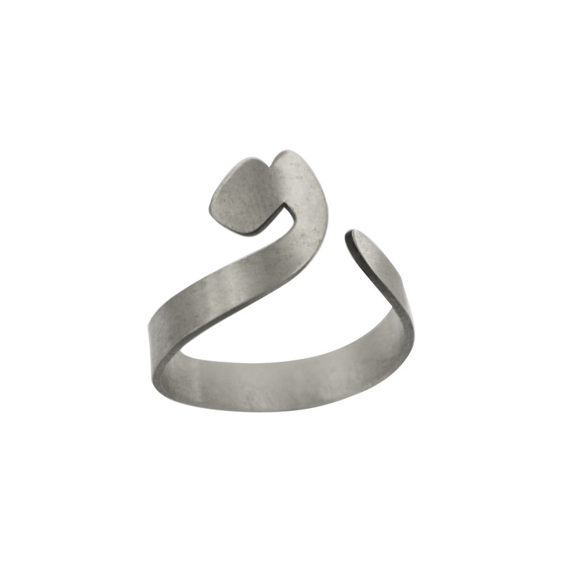 انگشتر نقره زنانه دلی جم طرح ن کد D 586