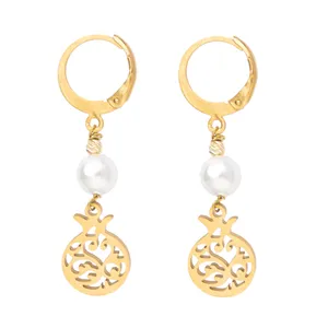 گوشواره طلا 18 عیار زنانه مدل sorin 07