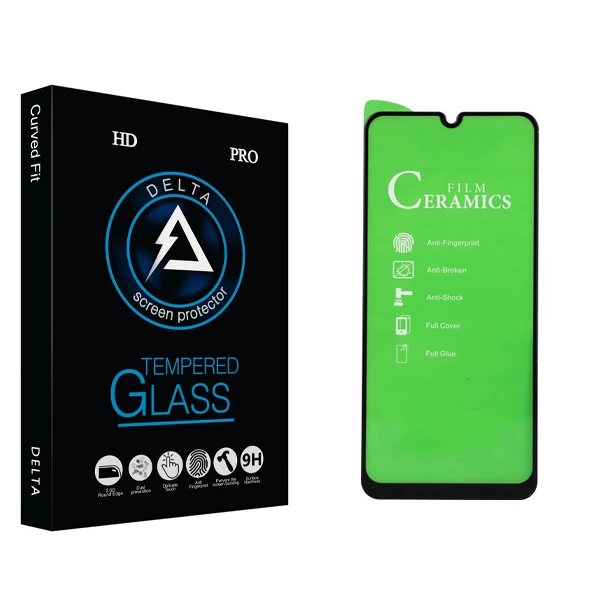 محافظ صفحه نمایش سرامیکی دلتا مدل HD مناسب برای گوشی موبایل سامسونگ Galaxy A20