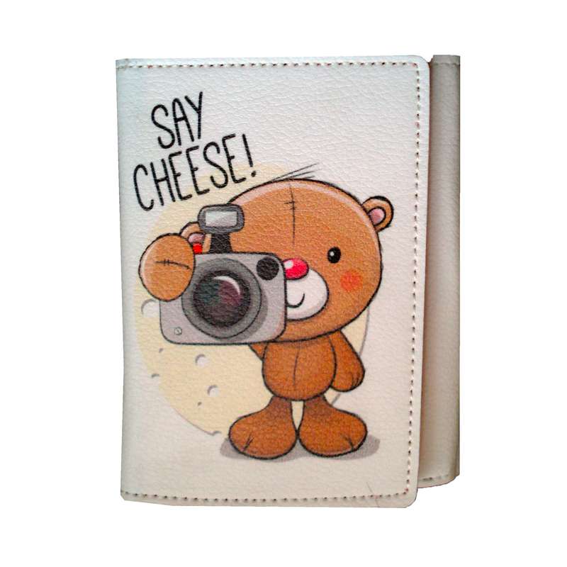 کیف پول دخترانه مدل say cheese کد 234