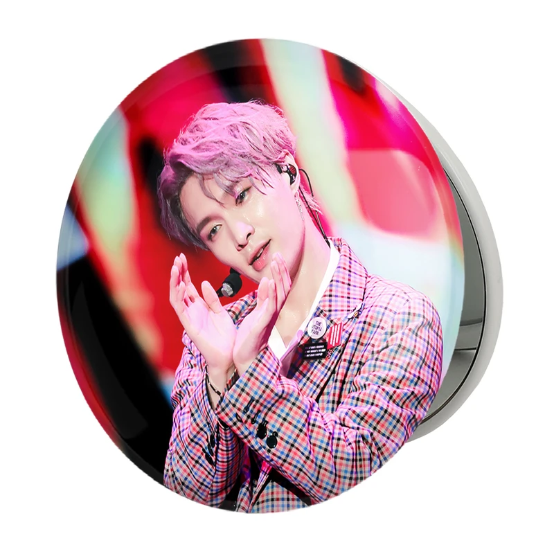 آینه جیبی خندالو طرح لی گروه اکسو EXO مدل تاشو کد 13453 