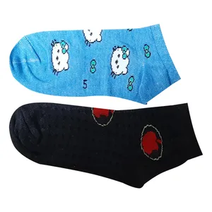 جوراب ساق کوتاه دخترانه  کد 116 مجموعه 2 عددی