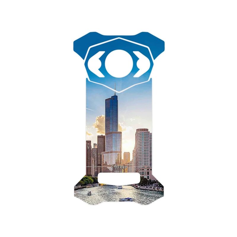 برچسب پوششی ماهوت مدل City of Chicago مناسب برای گوشی موبایل دوجی S98 Pro