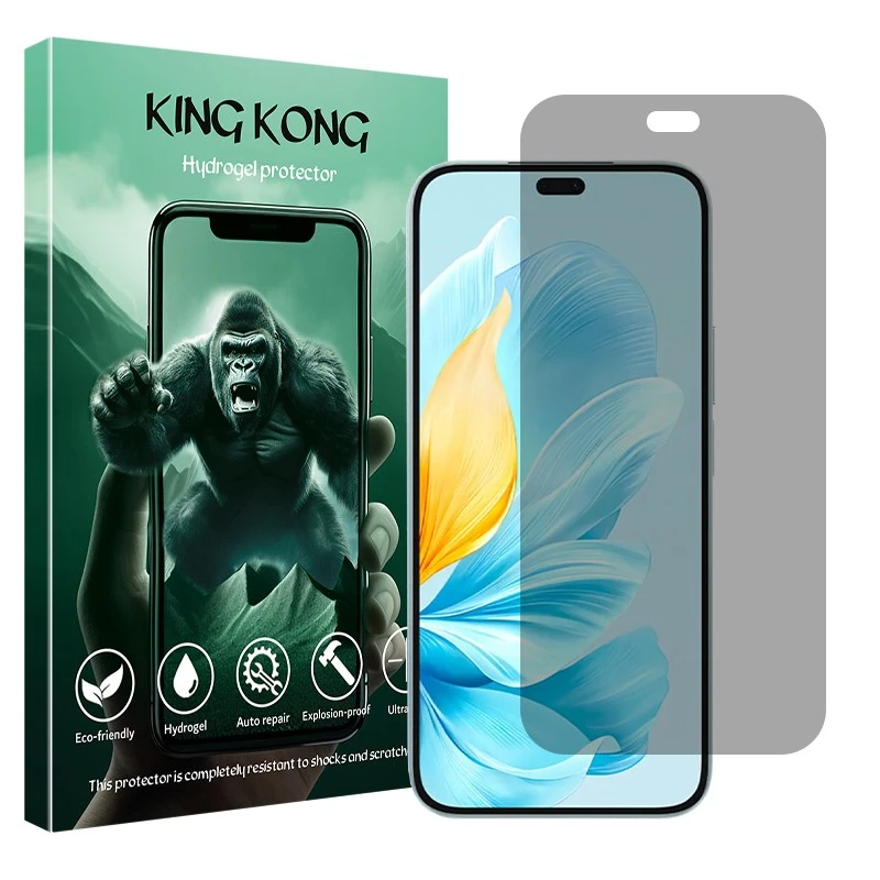 محافظ صفحه نمایش حریم شخصی کینگ کونگ مدل Tough مناسب برای گوشی موبایل آنر 200 Lite