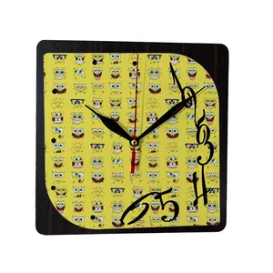 ساعت دیواری طرح باب اسفنجی کد To12