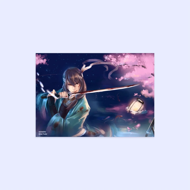 پوستر هومرو مدل فلزی طرح انیمه Gintama کد PS1231