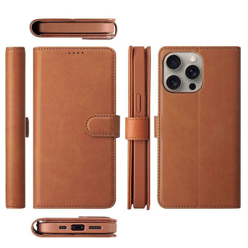 کیف کلاسوری اچ دی دی طرح چرمی مگ سیف مدل LUXURY مناسب برای گوشی موبایل اپل IPHONE 11