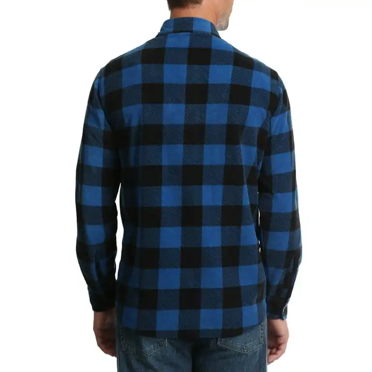 پیراهن آستین بلند مردانه رنگلر مدل پشمی پلار کد10ZHCZP1B