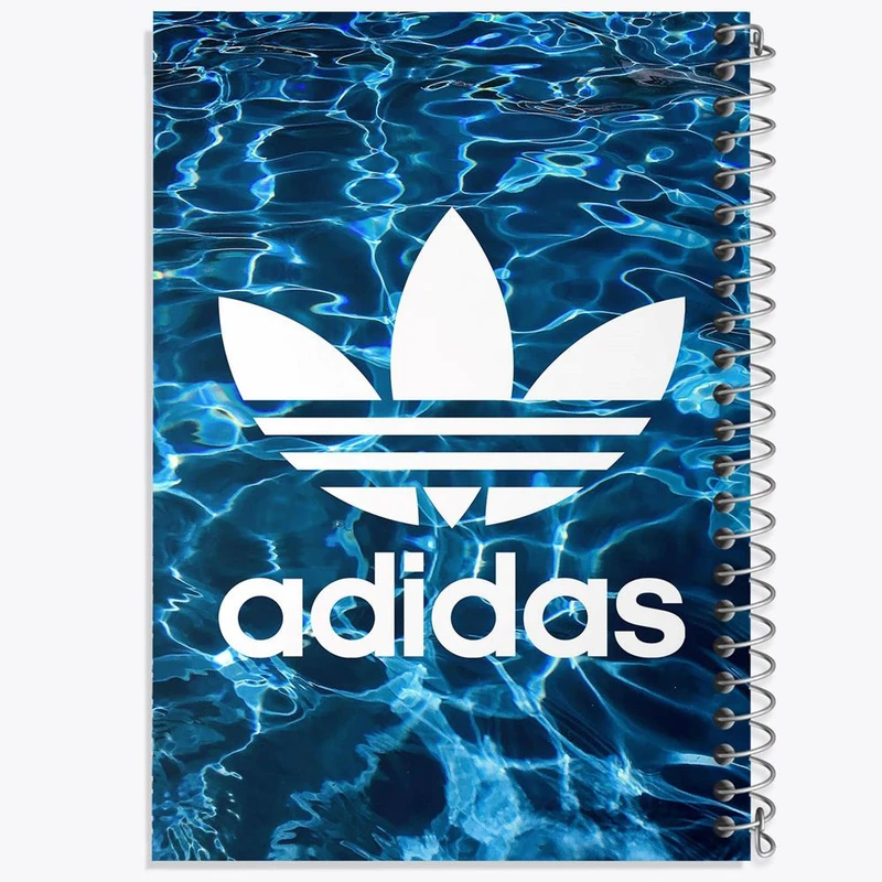 دفتر ژورنال نویسی 50 برگ خندالو مدل نقطه ای طرح آدیداس Adidas کد 23477