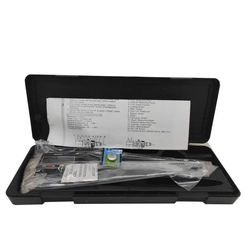 کولیس دیجیتالی کد 6in گستره 0-150 میلی متر