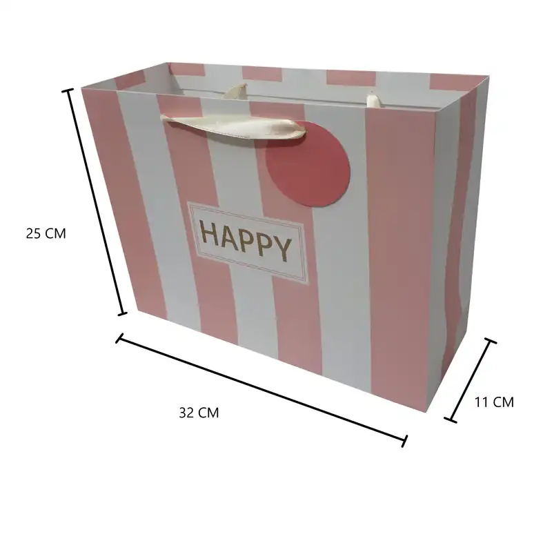 پاکت هدیه مدل HAPPY کد G621