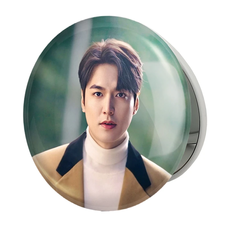 آینه جیبی خندالو طرح لی مین هو Leemin ho مدل تاشو کد 12385 