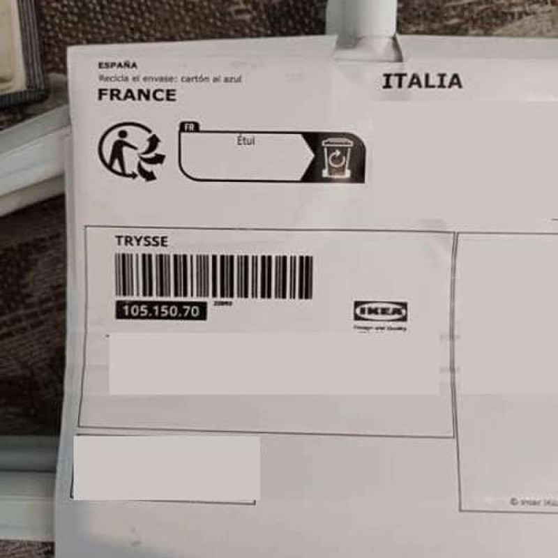 چوب لباسی ایکیا مدل TRYSSE مجموعه 5 عددی