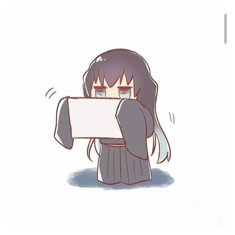 استیکر لپ تاپ و موبایل مدل انیمه طرح شیطان کش مویچیرو توکیتو demon slayer Muichiro Tokito کد 373