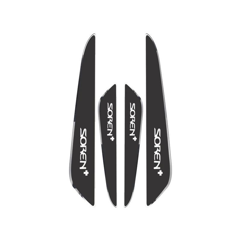 ضربه گیر درب خودرو کد s129-L مناسب برای سورن پلاس مجموعه 4 عددی