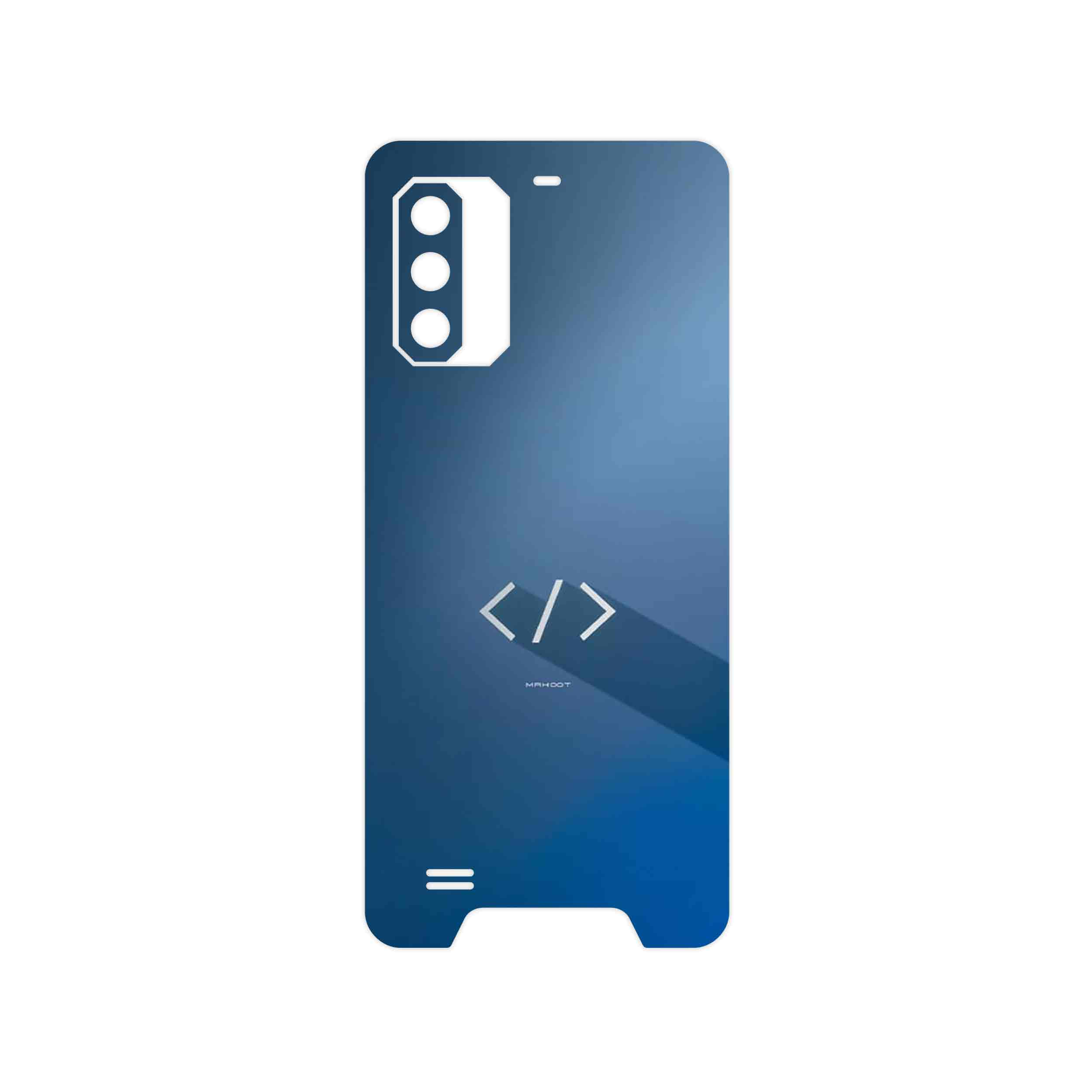 برچسب پوششی ماهوت مدل Minimal Coding icon مناسب برای گوشی موبایل یولفون Armor 7