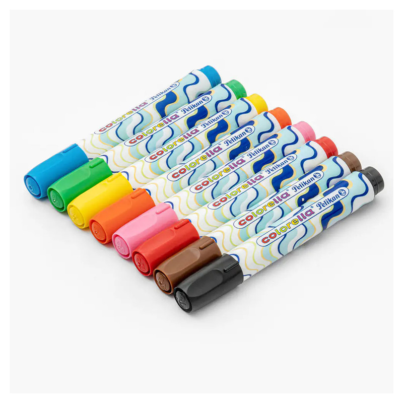 ماژیک علامت گذار پلیکان مدل Colorella بسته 8 عددی